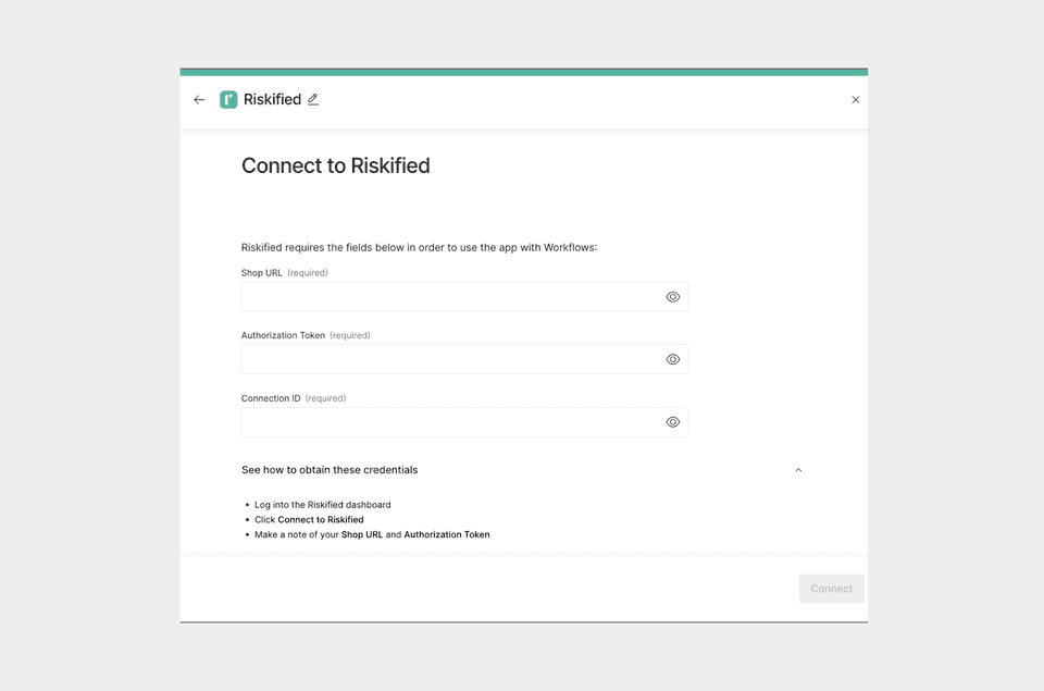 Connecting a fraud detection provider example