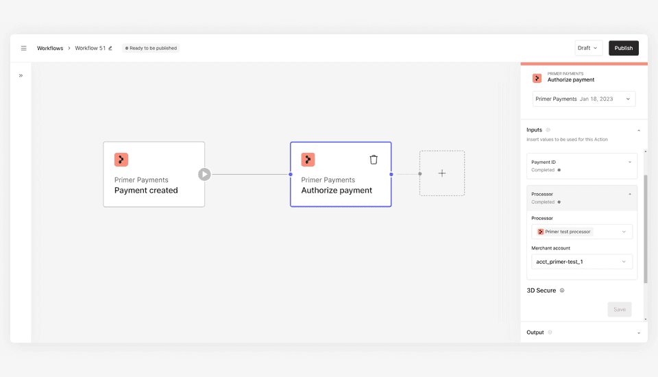 Example workflow