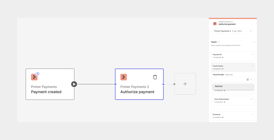 Select Fraud Provider Example